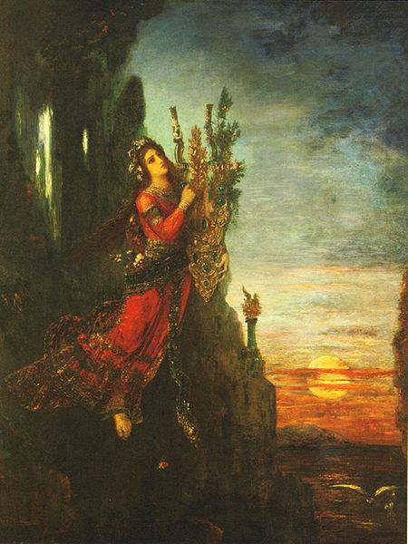 Gustave Moreau Sappho china oil painting image